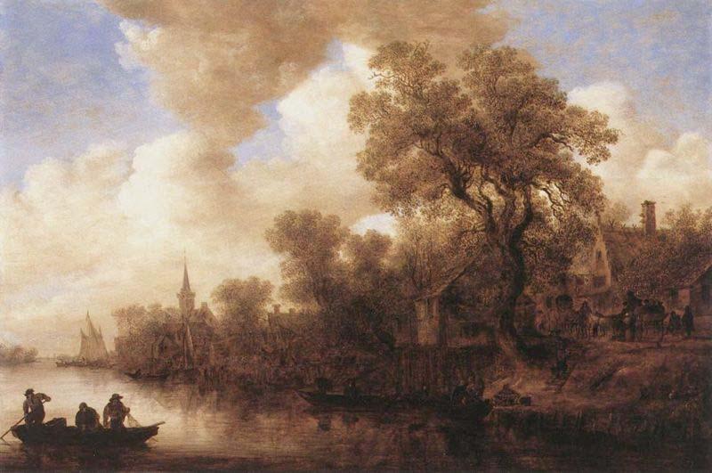 Jan van Goyen River Scene